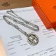 【HERMES】ネックレス、新しいネックレス万能シンプルファッションオーナメント 2473 【HERMES】ネックレス、新しいネックレス万能シンプルファッションオーナメント 2473
