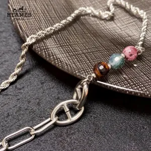 【HERMES】ネックレス、新しいネックレス万能シンプルファッションオーナメント 2473 【HERMES】ネックレス、新しいネックレス万能シンプルファッションオーナメント 2473