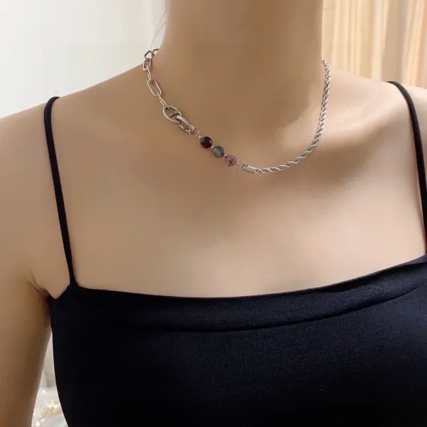 【HERMES】ネックレス、新しいネックレス万能シンプルファッションオーナメント 2473 【HERMES】ネックレス、新しいネックレス万能シンプルファッションオーナメント 2473