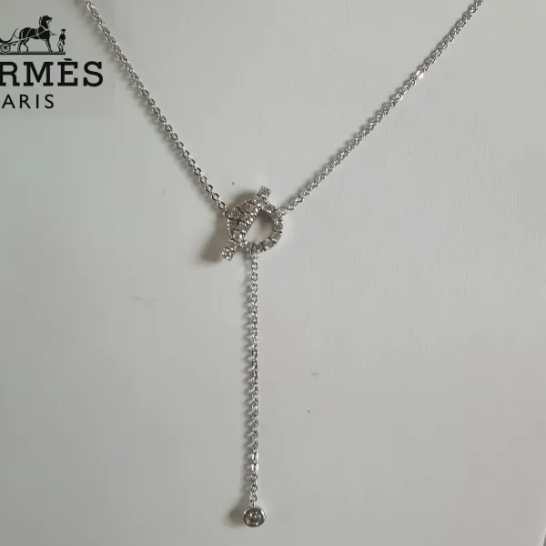 【HERMES 】ネックレス、新しいネックレス万能シンプルファッションオーナメント