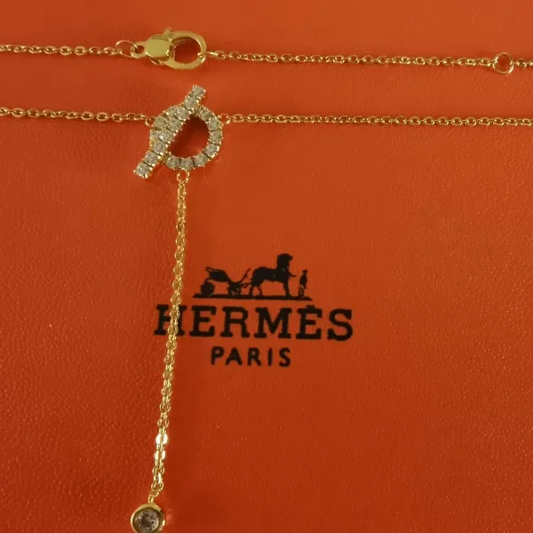 【HERMES 】ネックレス、新しいネックレス万能シンプルファッションオーナメント