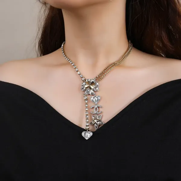 【CHANEL】ネックレス、新しいネックレス万能シンプルファッションオーナメント 250228 【CHANEL】ネックレス、新しいネックレス万能シンプルファッションオーナメント 250228