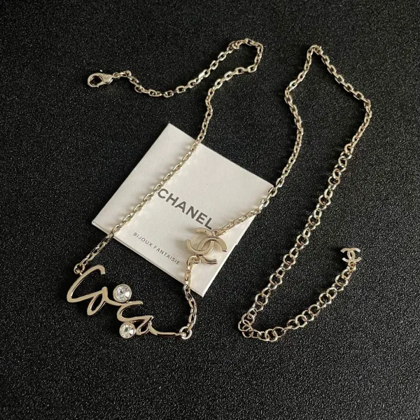 【CHANEL】ネックレス、新しいネックレス万能シンプルファッションオーナメント 241014 【CHANEL】ネックレス、新しいネックレス万能シンプルファッションオーナメント 241014
