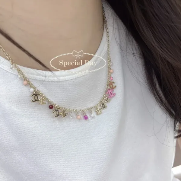 【CHANEL】ネックレス、新しいネックレス万能シンプルファッションオーナメント 240728 【CHANEL】ネックレス、新しいネックレス万能シンプルファッションオーナメント 240728