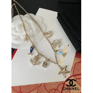 【CHANEL】ネックレス、新しいネックレス万能シンプルファッションオーナメント 240728 【CHANEL】ネックレス、新しいネックレス万能シンプルファッションオーナメント 240728