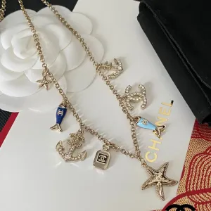 【CHANEL】ネックレス、新しいネックレス万能シンプルファッションオーナメント 240728 【CHANEL】ネックレス、新しいネックレス万能シンプルファッションオーナメント 240728