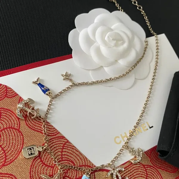 【CHANEL】ネックレス、新しいネックレス万能シンプルファッションオーナメント 240728 【CHANEL】ネックレス、新しいネックレス万能シンプルファッションオーナメント 240728