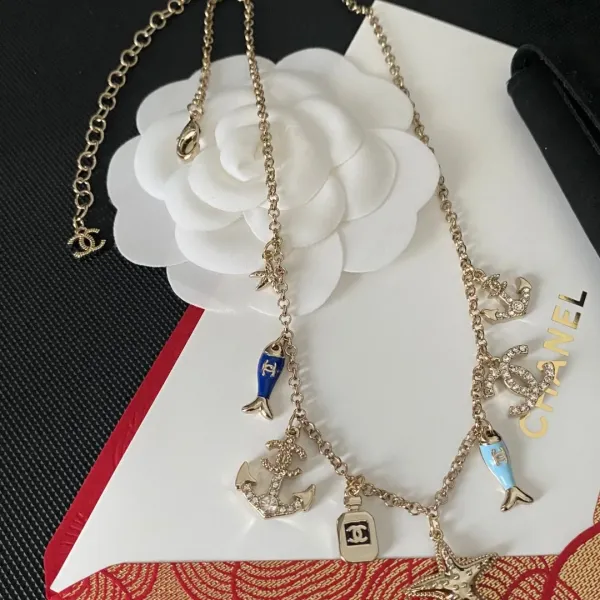 【CHANEL】ネックレス、新しいネックレス万能シンプルファッションオーナメント 240728 【CHANEL】ネックレス、新しいネックレス万能シンプルファッションオーナメント 240728