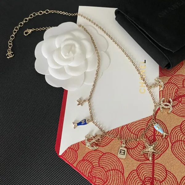 【CHANEL】ネックレス、新しいネックレス万能シンプルファッションオーナメント 240728 【CHANEL】ネックレス、新しいネックレス万能シンプルファッションオーナメント 240728