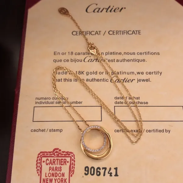 【CARTIER】ネックレス、新しいネックレス万能シンプルファッションオーナメント 240729 【CARTIER】ネックレス、新しいネックレス万能シンプルファッションオーナメント 240729