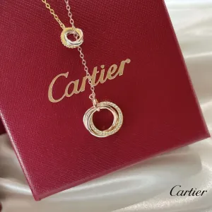 【CARTIER】ネックレス、新しいネックレス万能シンプルファッションオーナメント 2472 【CARTIER】ネックレス、新しいネックレス万能シンプルファッションオーナメント 2472