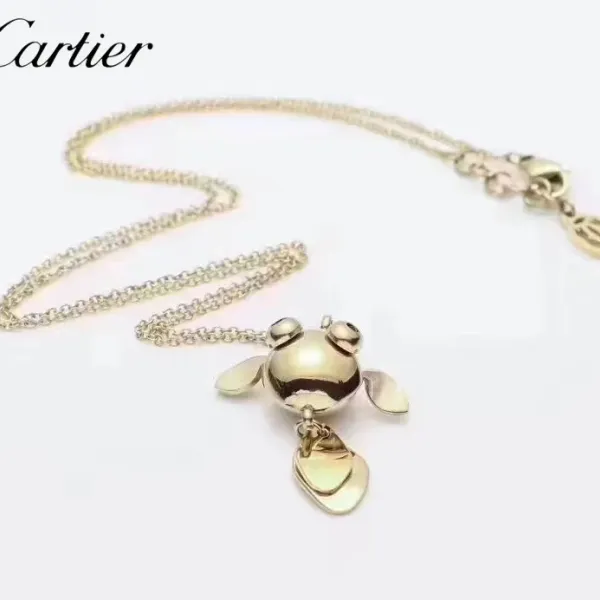【CARTIER】ネックレス、新しいネックレス万能シンプルファッションオーナメント 24614 【CARTIER】ネックレス、新しいネックレス万能シンプルファッションオーナメント 24614