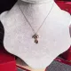 【CARTIER】ネックレス、新しいネックレス万能シンプルファッションオーナメント 24614 【CARTIER】ネックレス、新しいネックレス万能シンプルファッションオーナメント 24614