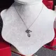 【CARTIER】ネックレス、新しいネックレス万能シンプルファッションオーナメント 24614 【CARTIER】ネックレス、新しいネックレス万能シンプルファッションオーナメント 24614
