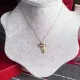 【CARTIER】ネックレス、新しいネックレス万能シンプルファッションオーナメント 24614 【CARTIER】ネックレス、新しいネックレス万能シンプルファッションオーナメント 24614