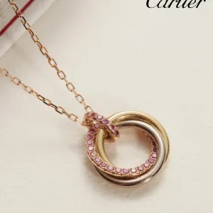 【CARTIER】ネックレス、新しいネックレス万能シンプルファッションオーナメント 【CARTIER】ネックレス、新しいネックレス万能シンプルファッションオーナメント