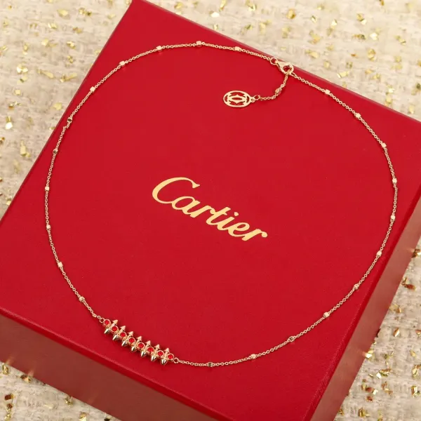 【CARTIER】ネックレス、新しいネックレス万能シンプルファッションオーナメント 【CARTIER】ネックレス、新しいネックレス万能シンプルファッションオーナメント