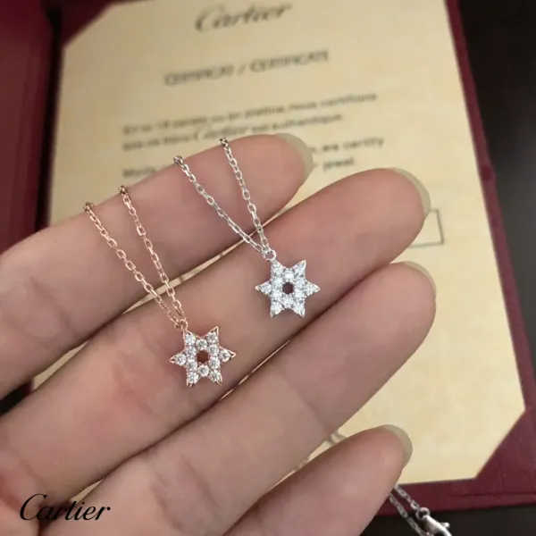 【CARTIER】ネックレス、新しいネックレス万能シンプルファッションオーナメント