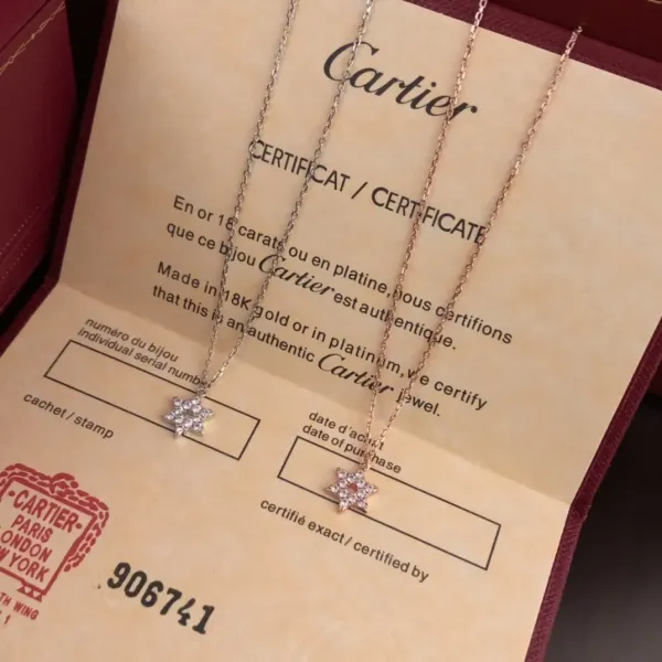 【CARTIER】ネックレス、新しいネックレス万能シンプルファッションオーナメント