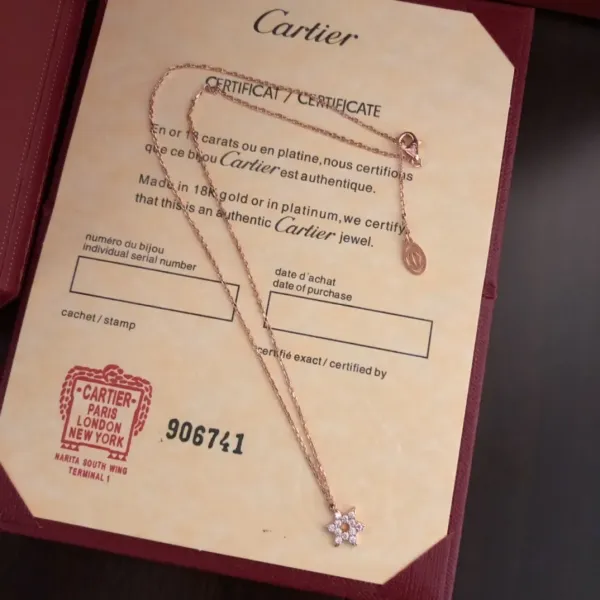 【CARTIER】ネックレス、新しいネックレス万能シンプルファッションオーナメント