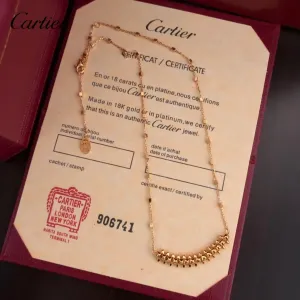 【CARTIER】ネックレス、新しいネックレス万能シンプルファッションオーナメント 【CARTIER】ネックレス、新しいネックレス万能シンプルファッションオーナメント