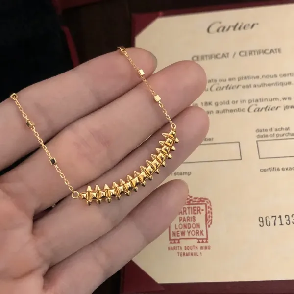 【CARTIER】ネックレス、新しいネックレス万能シンプルファッションオーナメント