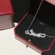 【CARTIER】ネックレス、新しいネックレス万能シンプルファッションオーナメント 【CARTIER】ネックレス、新しいネックレス万能シンプルファッションオーナメント