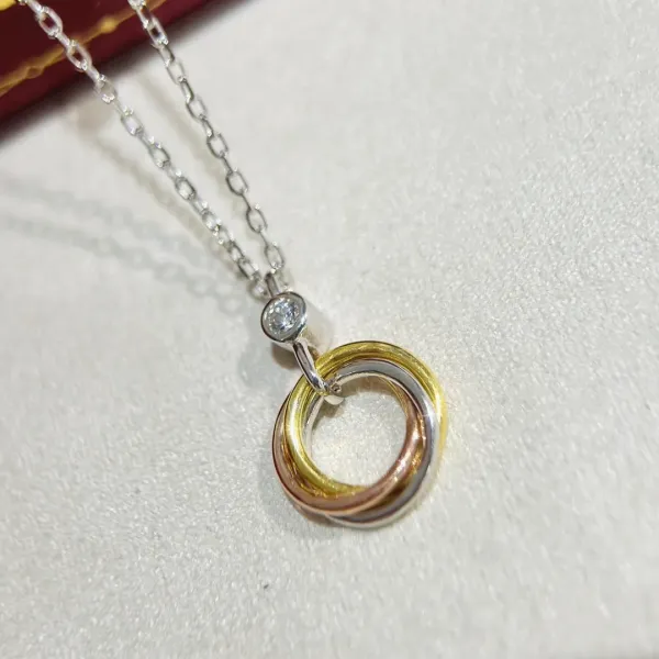 【CARTIER】ネックレス、新しいネックレス万能シンプルファッションオーナメント
