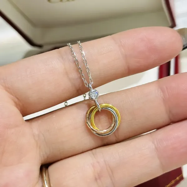 【CARTIER】ネックレス、新しいネックレス万能シンプルファッションオーナメント