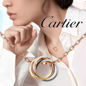 大人気!【カルティエ】ギフトに◎ トリニティ ネックレス 18K 大人気!【カルティエ】ギフトに◎ トリニティ ネックレス 18K