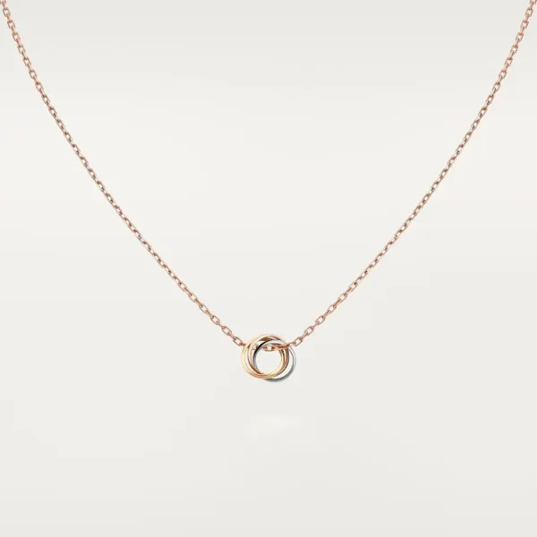 大人気！【カルティエ】ギフトに◎ トリニティ ネックレス 18K