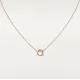 大人気！【カルティエ】ギフトに◎ トリニティ ネックレス 18K