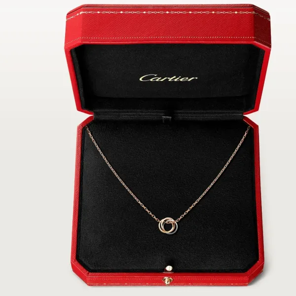 大人気！【カルティエ】ギフトに◎ トリニティ ネックレス 18K