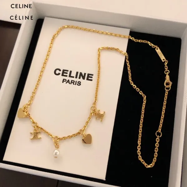 【CELINE】ネックレス、新しいネックレス万能シンプルファッションオーナメント 240729 【CELINE】ネックレス、新しいネックレス万能シンプルファッションオーナメント 240729