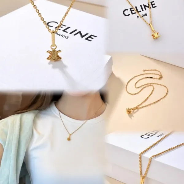 【CELINE】ネックレス、新しいネックレス万能シンプルファッションオーナメント 240729 【CELINE】ネックレス、新しいネックレス万能シンプルファッションオーナメント 240729