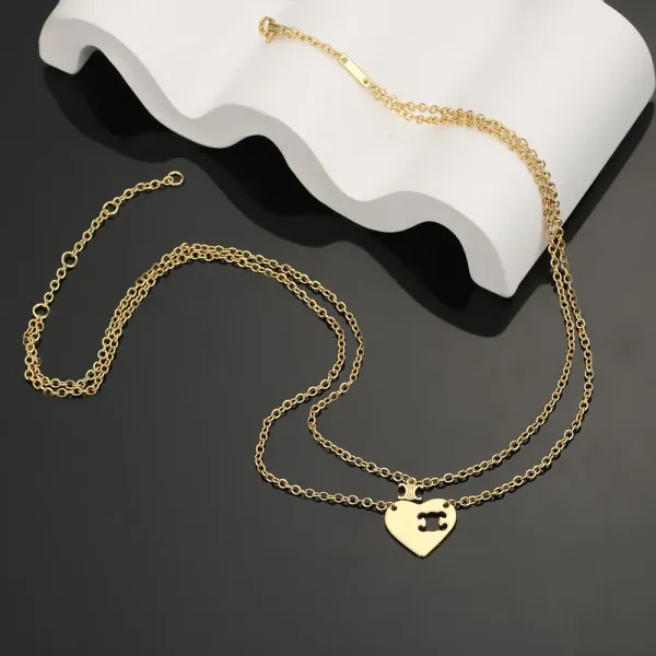 【CELINE】ネックレス、新しいネックレス万能シンプルファッションオーナメント 2474 【CELINE】ネックレス、新しいネックレス万能シンプルファッションオーナメント 2474