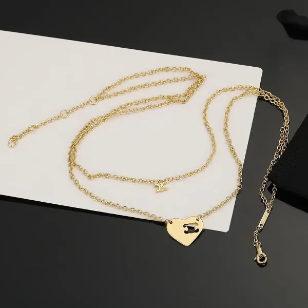 【CELINE】ネックレス、新しいネックレス万能シンプルファッションオーナメント 2474 【CELINE】ネックレス、新しいネックレス万能シンプルファッションオーナメント 2474