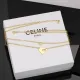 【CELINE】ネックレス、新しいネックレス万能シンプルファッションオーナメント 2474 【CELINE】ネックレス、新しいネックレス万能シンプルファッションオーナメント 2474