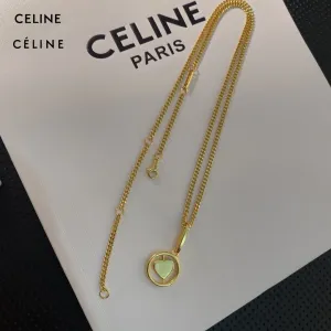 【CELINE】ネックレス、新しいネックレス万能シンプルファッションオーナメント 【CELINE】ネックレス、新しいネックレス万能シンプルファッションオーナメント