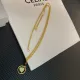 【CELINE】ネックレス、新しいネックレス万能シンプルファッションオーナメント 【CELINE】ネックレス、新しいネックレス万能シンプルファッションオーナメント