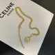 【CELINE】ネックレス、新しいネックレス万能シンプルファッションオーナメント 【CELINE】ネックレス、新しいネックレス万能シンプルファッションオーナメント
