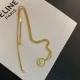 【CELINE】ネックレス、新しいネックレス万能シンプルファッションオーナメント 【CELINE】ネックレス、新しいネックレス万能シンプルファッションオーナメント