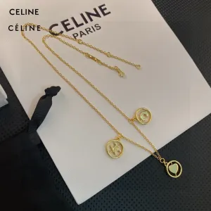 【CELINE】ネックレス、新しいネックレス万能シンプルファッションオーナメント 【CELINE】ネックレス、新しいネックレス万能シンプルファッションオーナメント