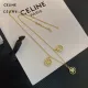 【CELINE】ネックレス、新しいネックレス万能シンプルファッションオーナメント 【CELINE】ネックレス、新しいネックレス万能シンプルファッションオーナメント