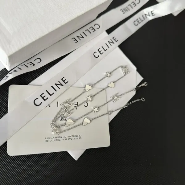 【CELINE】ネックレス、新しいネックレス万能シンプルファッションオーナメント 【CELINE】ネックレス、新しいネックレス万能シンプルファッションオーナメント