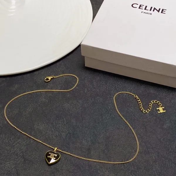 【CELINE】ネックレス、新しいネックレス万能シンプルファッションオーナメント 【CELINE】ネックレス、新しいネックレス万能シンプルファッションオーナメント