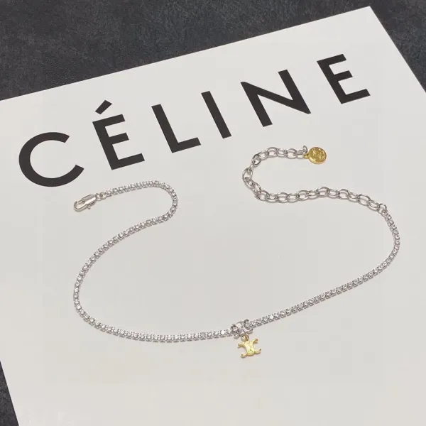 【CELINE】ネックレス、新しいネックレス万能シンプルファッションオーナメント 【CELINE】ネックレス、新しいネックレス万能シンプルファッションオーナメント