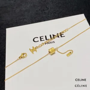 【CELINE】ネックレス、新しいネックレス万能シンプルファッションオーナメント 【CELINE】ネックレス、新しいネックレス万能シンプルファッションオーナメント