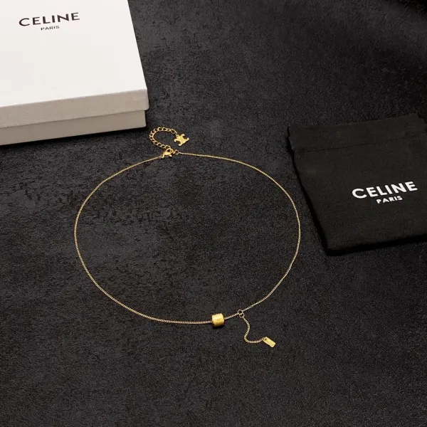 【CELINE】ネックレス、新しいネックレス万能シンプルファッションオーナメント 【CELINE】ネックレス、新しいネックレス万能シンプルファッションオーナメント