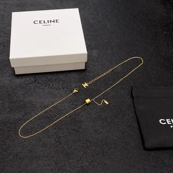 【CELINE】ネックレス、新しいネックレス万能シンプルファッションオーナメント 【CELINE】ネックレス、新しいネックレス万能シンプルファッションオーナメント